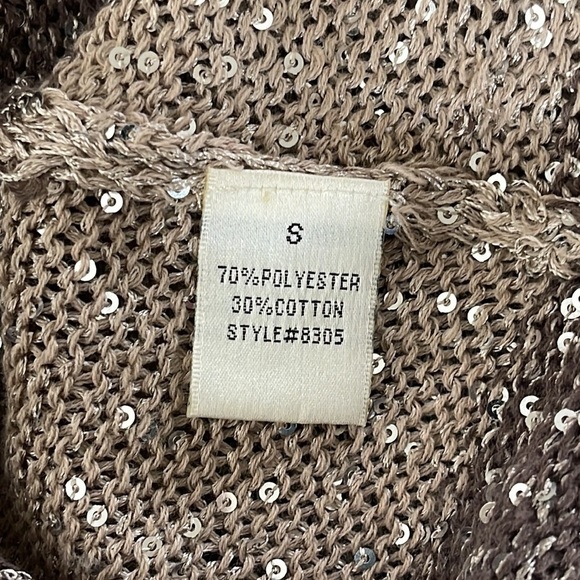 ❤️ AVALIN Sparkling Striped Cardigan Size S - Picture 6 of 6